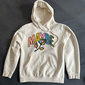 Maybe Today NYC Hoodie Sweatshirt, Men’s Small